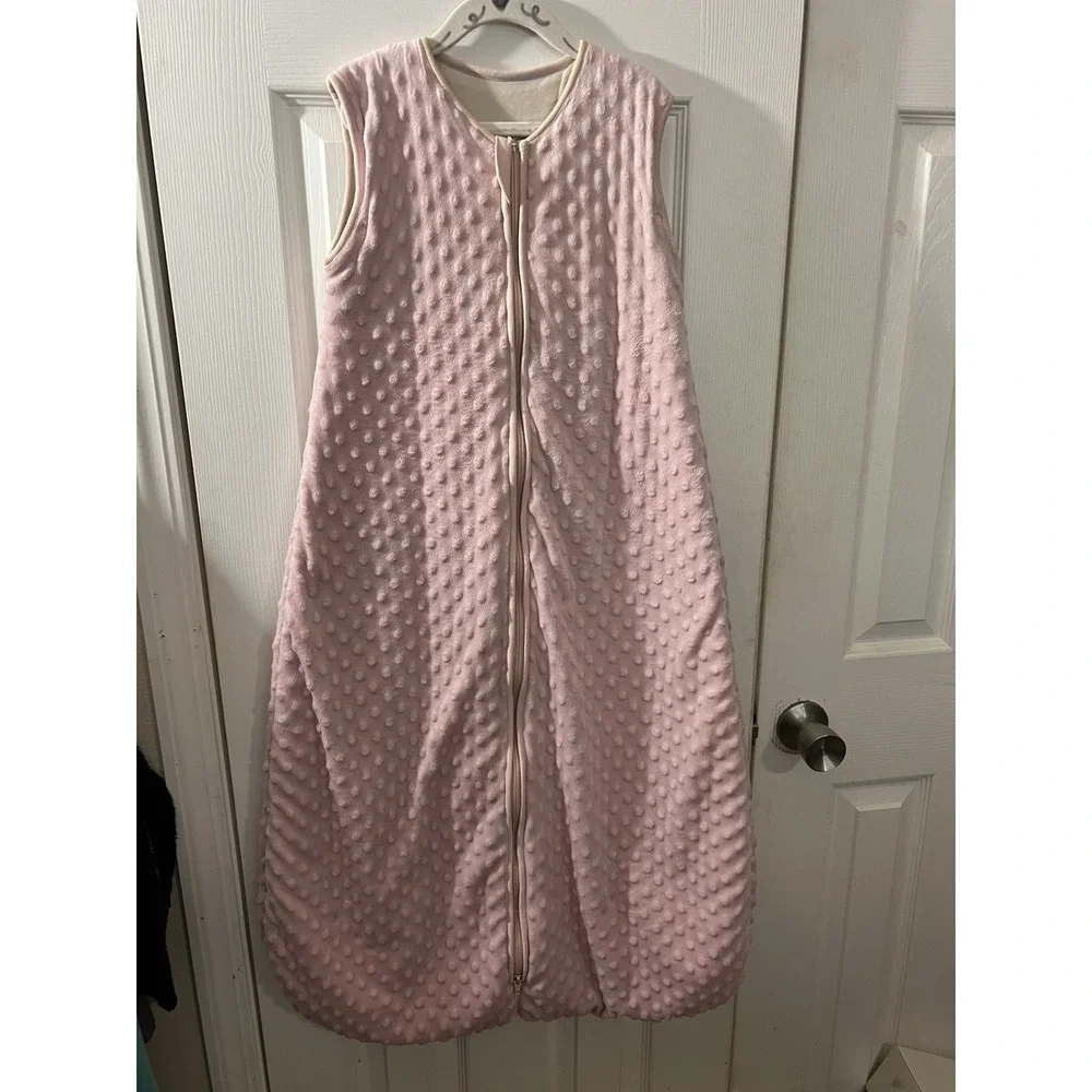 BabyinaBag Pink Warm Winter Model Baby Sleep Bag - Sack Toddlers 43in Long